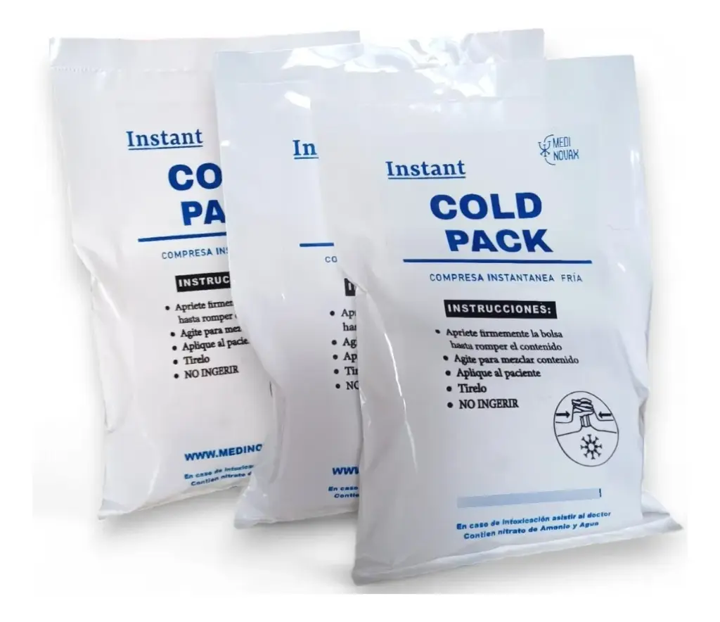 Compresa fria desechable Cold pack Instant