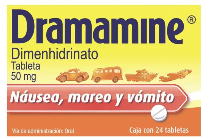 Dramamine 50 Mg 24 Tab