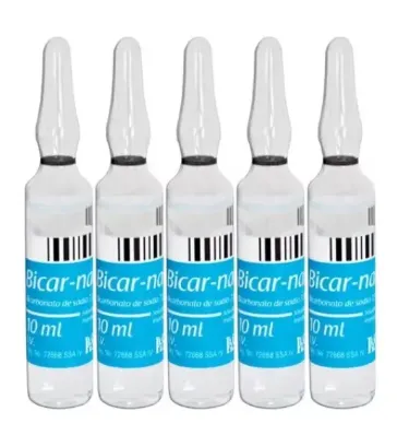 Bicarnat 7.5% c/10ml Ampula Bicarbonato de sodio