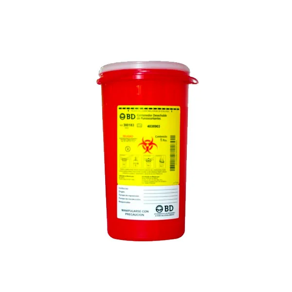 [BED300279] Recolector de punzocortantes (RPBI) 1.4 LT