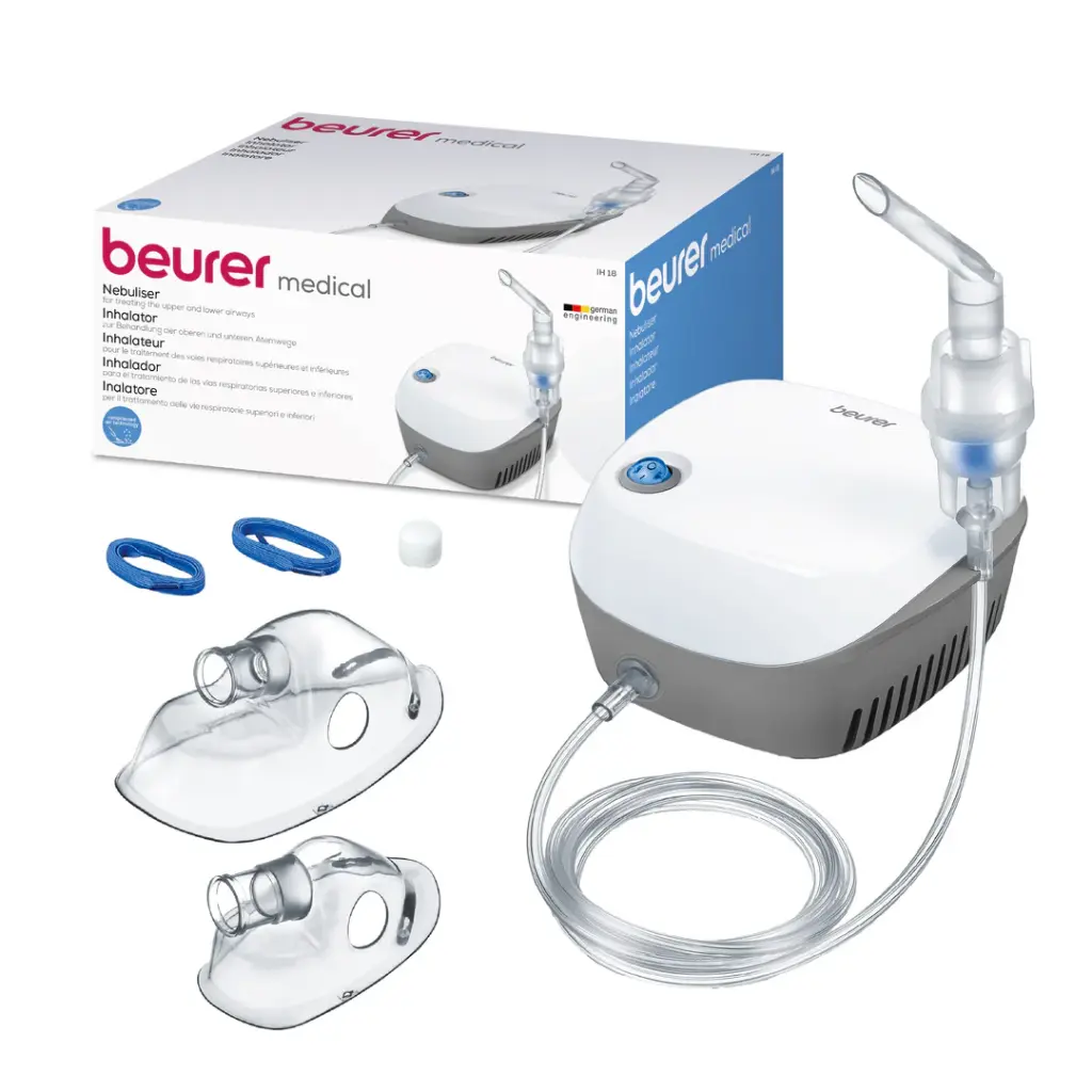 [IH18] Nebulizador de compresor para niños o adultos con gran capacidad de nebulización modelo IH18
