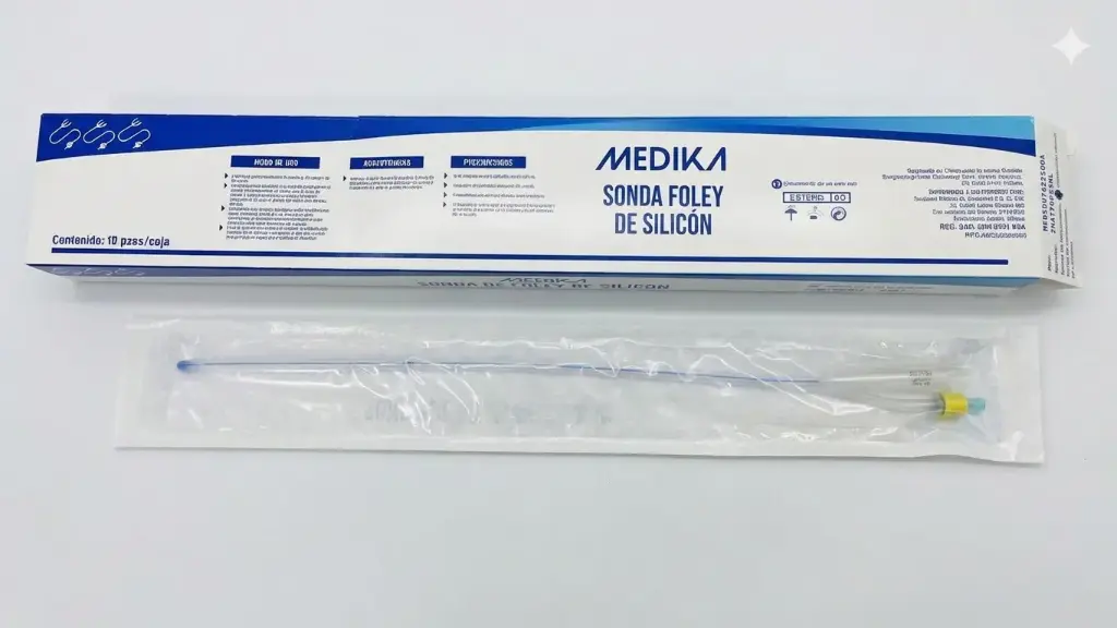 Sonda Foley silicón 20Fr