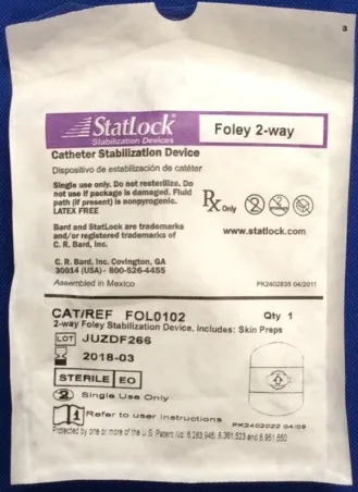 STATLOCK SUJETADOR PARA SONDA FOLEY ADULTO