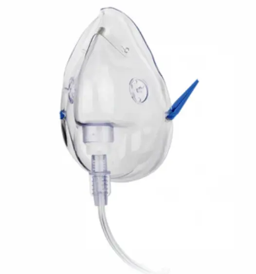 [RSPM0101] Mascarilla Para Oxigeno Adulto, Con Tuberia De 2.1M/7´
