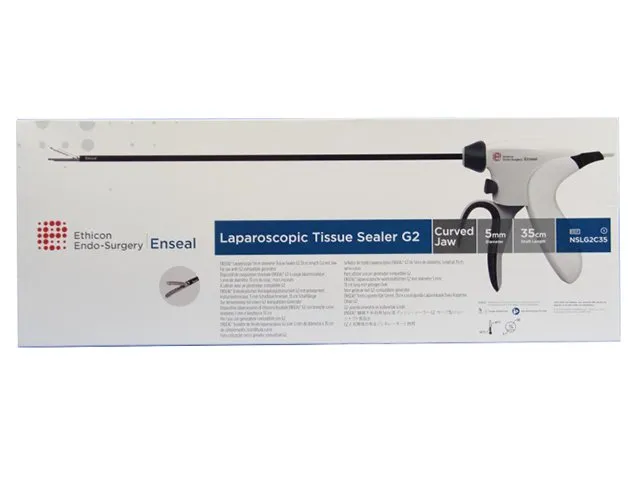 Pinza Armonico Enseal Longitud 35cm 5cm Articulada Ref. NSLG2C35A