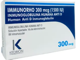 INMUNOGLOBULINA VACUNA ANTI D Kedrion