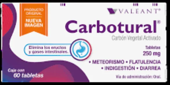 Carbotural 250 Mg 60 Tab