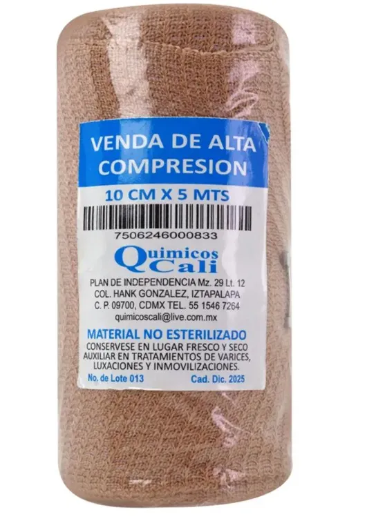 Venda Alta Compresion 10cmx5m