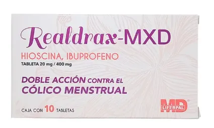 Realdrax-Mxd 20Mg/400Mg Con 10 Tab (Hioscina/Ibuprofeno)