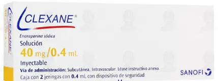 Clexane Enoxaparina 40 Sol Iny. C/2