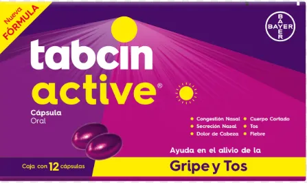 TABCIN ACTIVE C/12 CAPSULAS