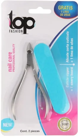 TOP FASHION ALICATE GRANDE + LIMA PARA UÑAS