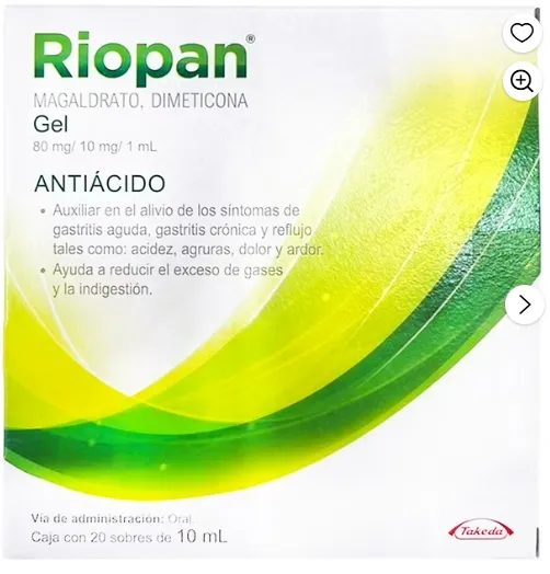 RIOPAN GEL C/20 SOBRES 10 ML
