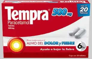 TEMPRA PARACETAMOL 500 MG C/20 TABLETAS
