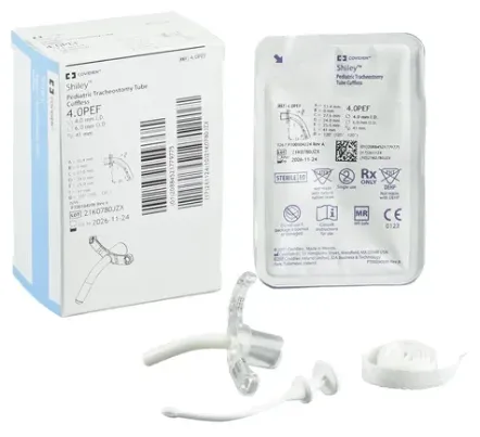 Canula traqueostomia pediátrica shiley 4.0 pef