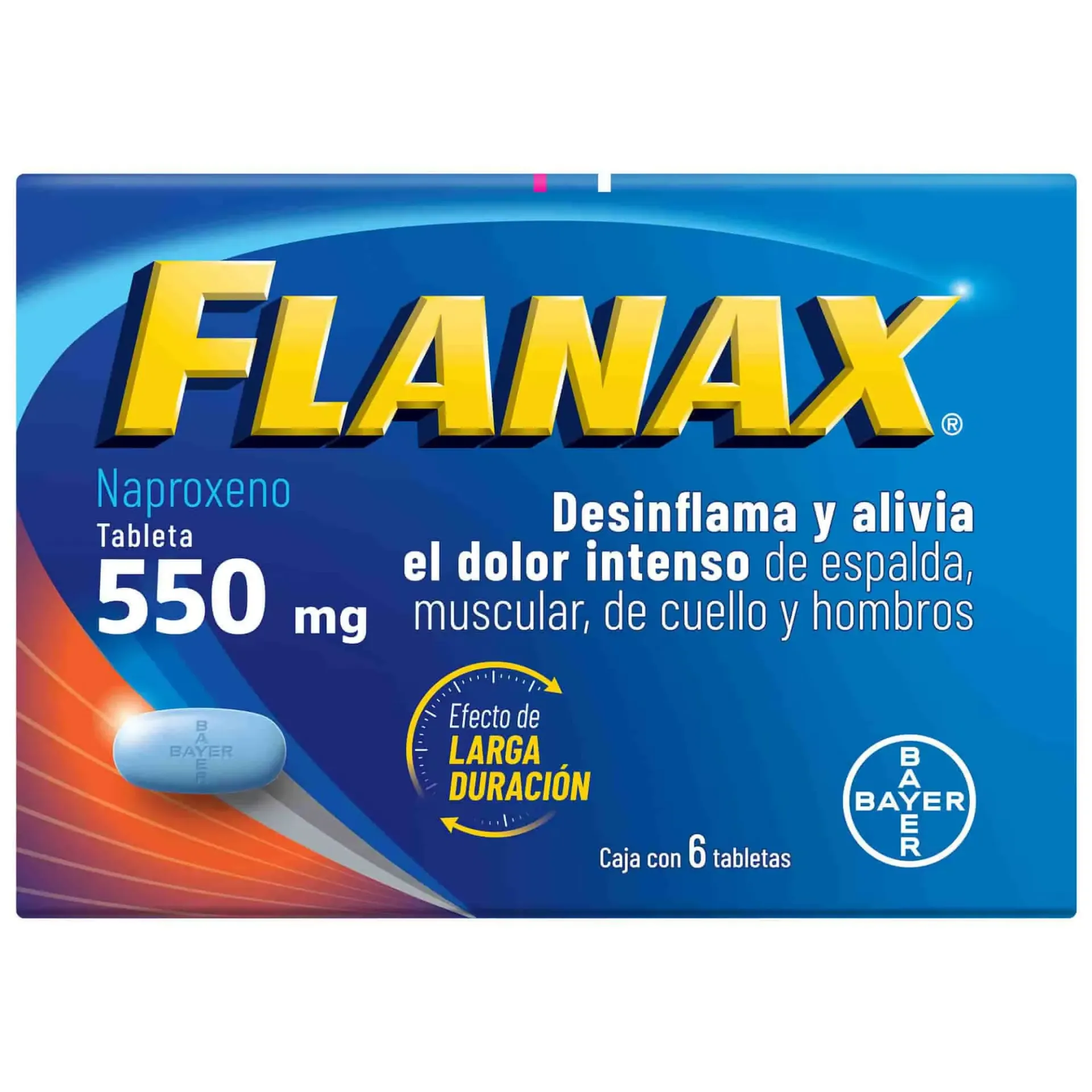 Flanax 550 mg con 12 Tabs