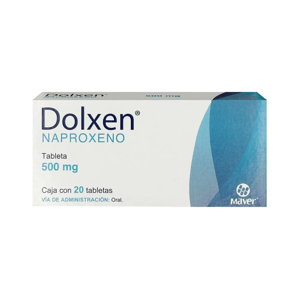 Naproxeno Dolxen 500mg con 20 Tab