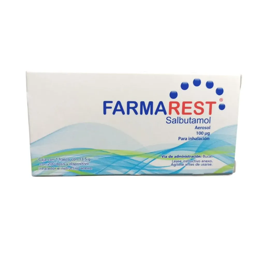 SALBUTAMOL FARMAREST 13.5G INH 200 DOSIS