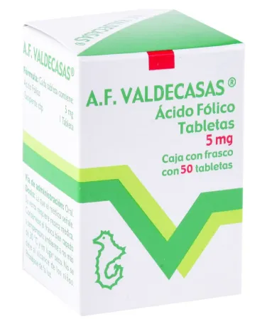 Acido Folico 5 Mg 50 Tab