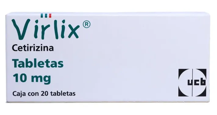 CETIRIZINA Virlix 10 Mg 20 Tab