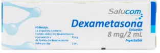 Dexametasona 8 mg /5 ml c/1 ampula