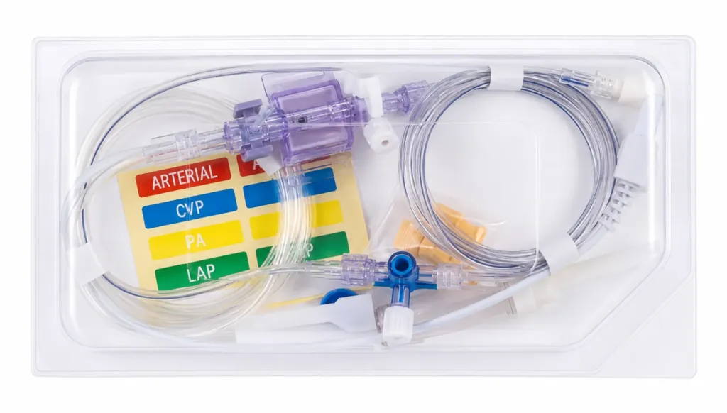 [PI-806105] Transductor Depresión Arterial Invasivo 1 Via Desechable Conector UTAH