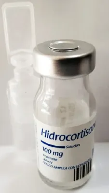 HIDROCORTISONA 100 MG/2 ML FCO AMP PISA