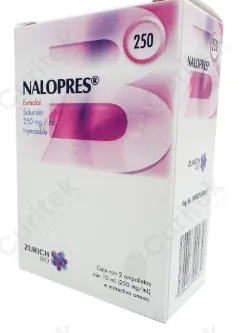 Nalopress Esmolol 2.5 gr /10 ml c/2 amp