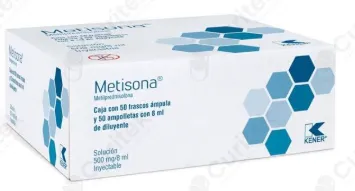 Metilprednisolona 500 mg fco amp