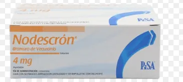 Nodescron Bromuro de Vecuronio 4 mg c/50 Pisa