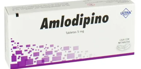 Amlodipino 5 mg c10 tabletas Ultra