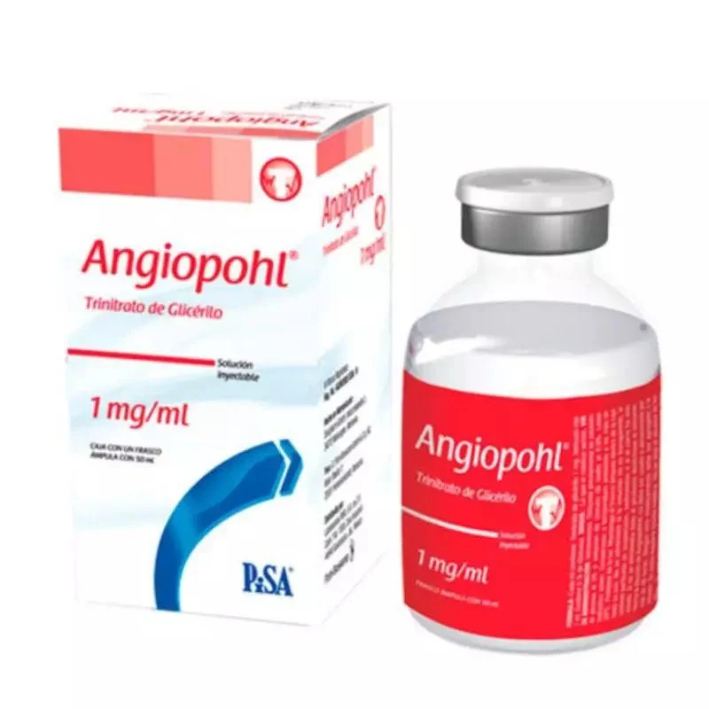 Angiopohl Trinitrato de Glicerilo 1 mg/mL 50 ml