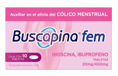 Buscapina Fem 20mg/400mg, 10 Tab