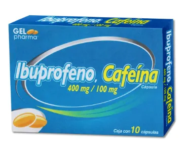 Ibuprofeno / Cafeína 400 mg / 100 mg C/10 Cap