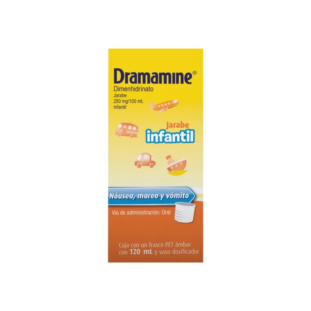 Dramamine Inf 250 mg Jbe 120 ml