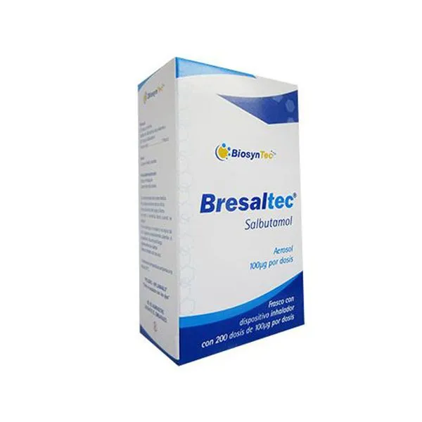 Bresaltec 100UG Inh 200 Dosis Salbutamol