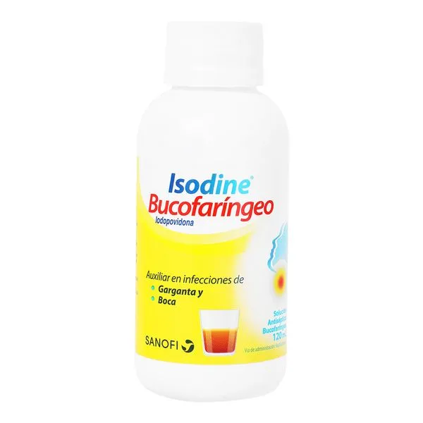 Isodine Bucofaringeo 8 g 120 ml