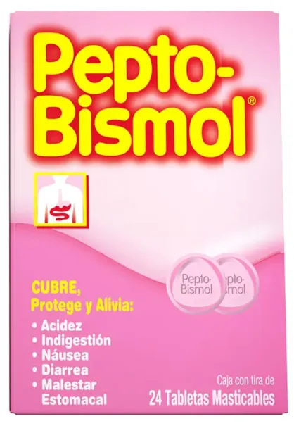 PEPTO-BISMOL TAB SB 24