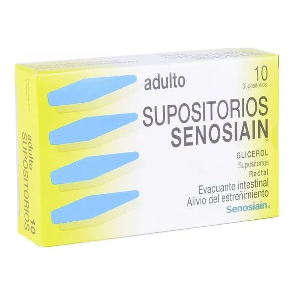 Senosiain Supositorio Adulto con 10