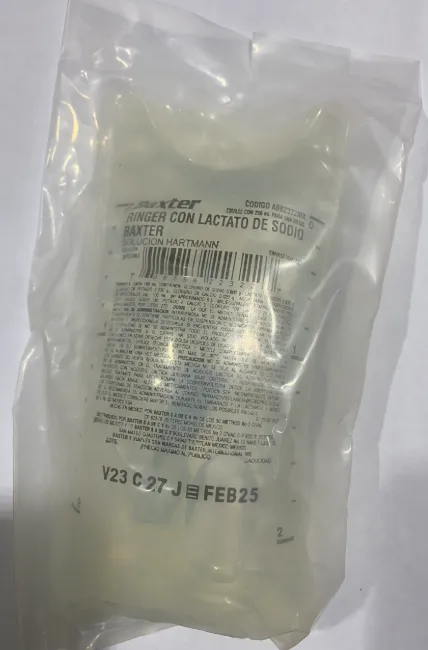 Solucion HT Hartman 250 ml Bolsa