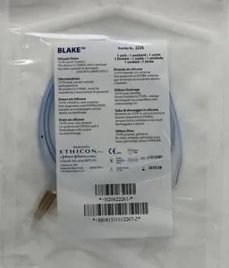 Drenaje Blake de silicón 19 Fr redondo con trocar flexible de 1/4", sin conector (Hubless) Ref. 2232 – Ethicon