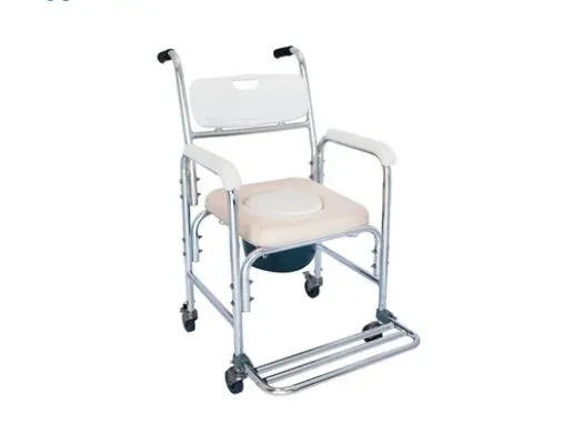Silla Ducha Cómodo Acojinada con Ruedas Metix
