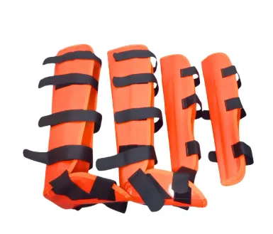 Férulas Rígidas Set De 4 Piezas Color Naranja