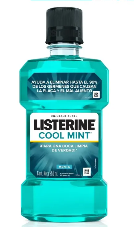 ENJUAGUE BUCAL LISTERINE COOL MINT 250 ML