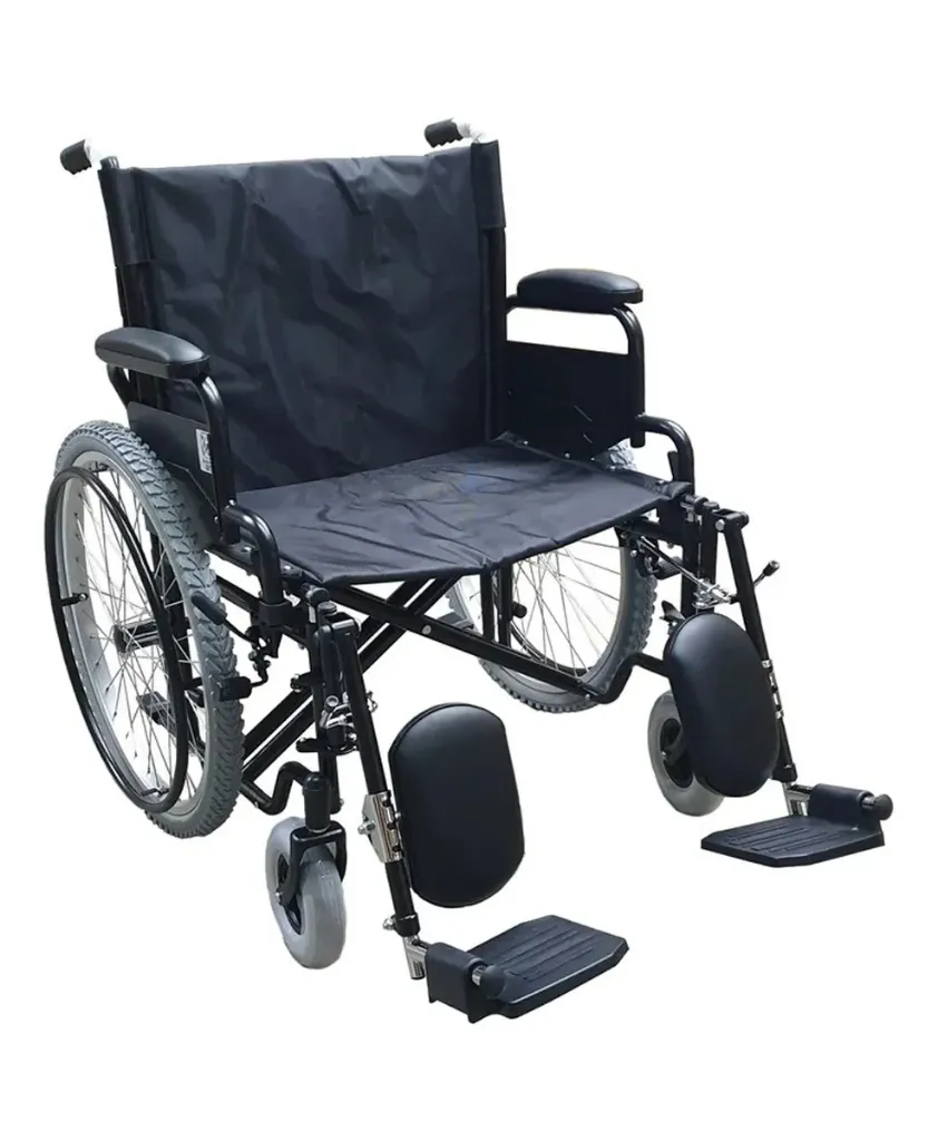 [9138H] Silla De Ruedas Todo Terreno Con Elevapiernas Heavy Metal Cap 180kg