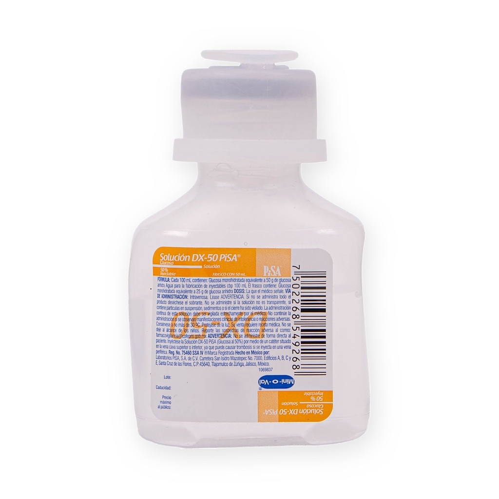 Solución Glucosa 50% 50 ml Minioval