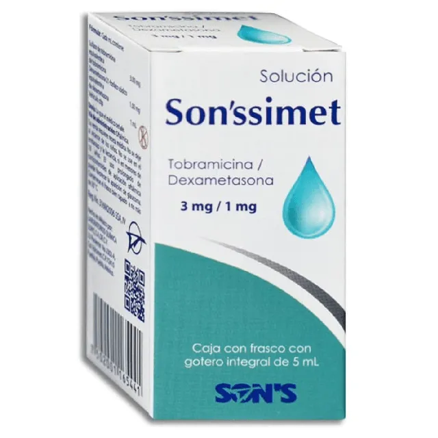 Son Ssimet Gotas 3/1mg 5 ml Dex/Tobra