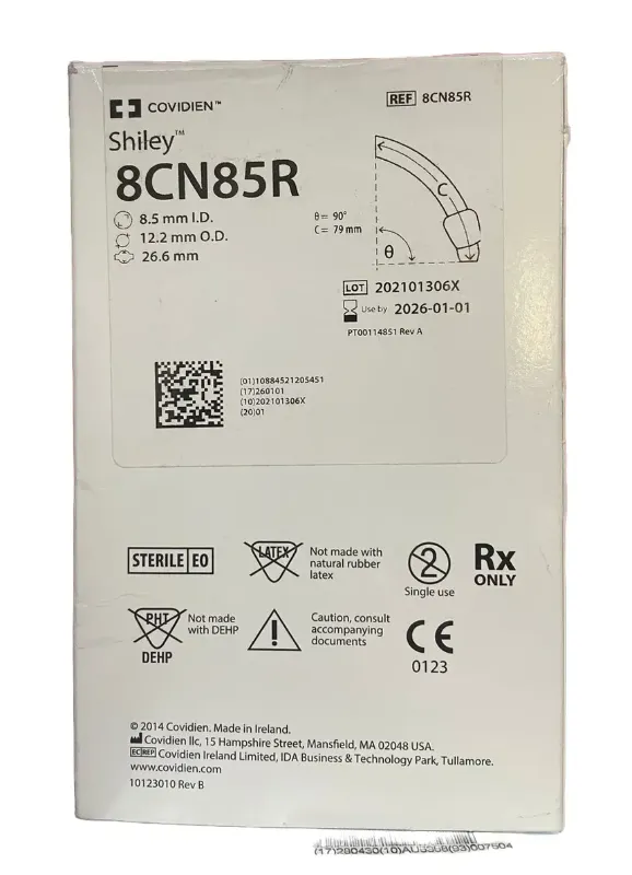 [KDL8CN85R] Canula traqueostomia shiley con globo 8.5 mm