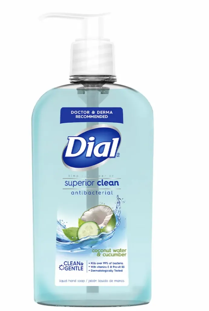 Jabón Líquido Dial Rocío Coco Para Manos 460 Ml