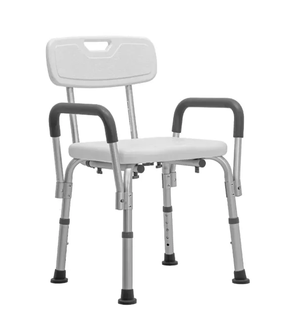 Silla De Ducha Baño con agarraderas hasta 100kg